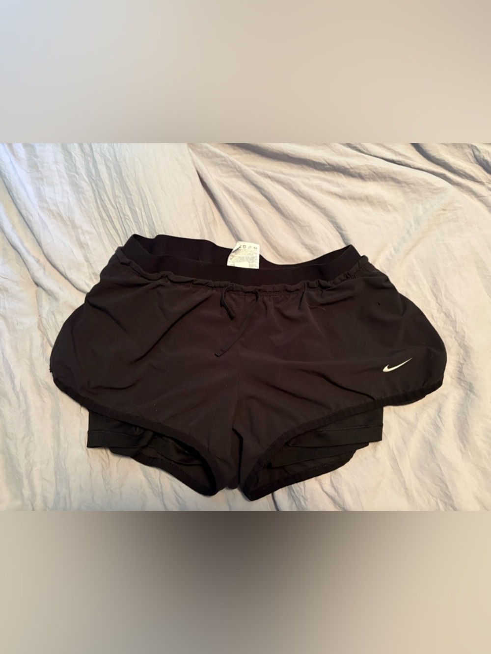 Nike Black Women's Athletic dry fit shorts